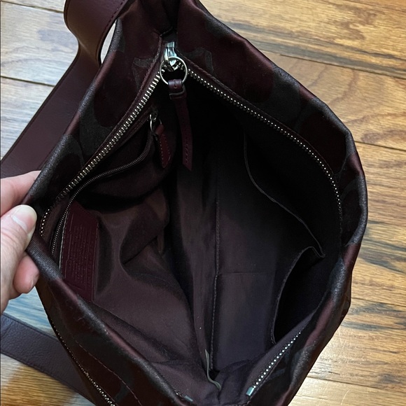 Coach Maroon Crossbody - Picture 5 of 8